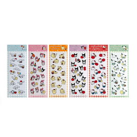 [second morning × sanrio characters] リムーバブル PVC ステッカー（全6種）