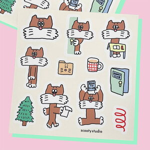 [scooty studio] Ralph �X�e�b�J�[�i2�V�[�g����j�@�؍��G�� �؍����[�� �X�e�b�J�[