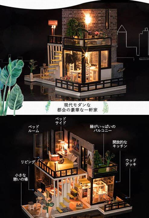 楽天市場】【どれでも2点以上は8%OFF】ドールハウス ミニチュア 手作り 