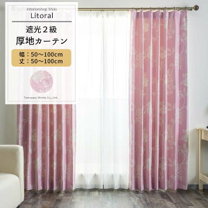 �J�[�e�� �T�C�Y�I�[�_�[ ��50�`100cm ��50�`100cm�yAS178�z���g���� [1��] �Ռ�2�� �s���N �ԕ� �t�����[ �؂₩ ���� ������� OKC5
