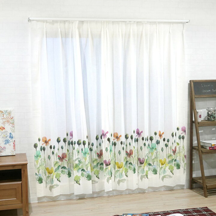 楽天市場 輸入 カーテン 海外ブランド生地 インポートレースカーテン スペイン プラド Yh949 幅101 0cm 丈50 270cm 1枚 おしゃれ 洗える 絵羽柄 高級カーテン 洋風 北欧 花柄 クラシック オーダーメイド Okc5 カーテン インテリア Mois