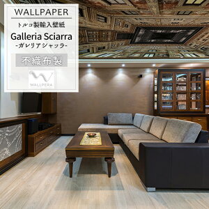 �A���ǎ� �A�N�Z���g�N���X �g���R���ǎ� WALLPERA�yMural 15-123�zGalleria Sciarra�u�K�����A�V���b���v�m�A���ǎ� �f�U�C�� ������� �s�D�z �ǎ� �N���X �̂�Ȃ� DIY ���t�H�[�� �C���e���A �V��n