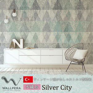 [ubNtCf[N[|zz] Aǎ ANZgNX gRǎ WALLPERAy2576-001zSilver CitymAǎ fUC  sDz ǎ NX ̂Ȃ DIY tH[ Be X
