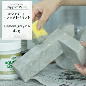 RN[gGtFNg Cement Gray 4kg Pi [Dippin' Paint h h yL mx[V CN DIY hDIY C  CN Sh Vo[ ^bNh ACAh SyL 