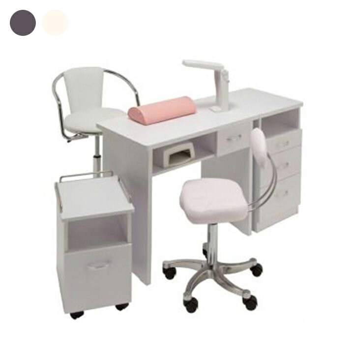 楽天市場】BASICネイルテーブル3点セット FV-5712 SET ネイルサロン  
