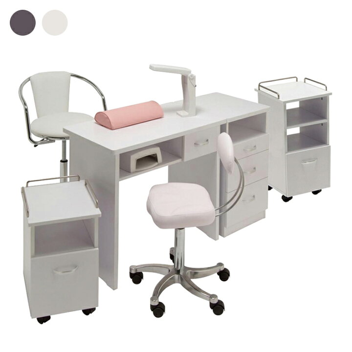 楽天市場】BASICネイルテーブル4点セット FV-5712 SET4 ネイルサロン  