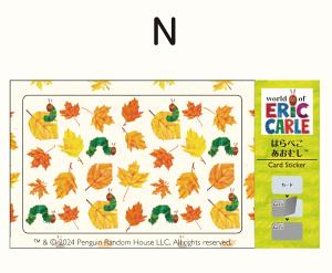 yN[|ΏہzICJ[hXebJ[ W85mm×H53mm ͂؂ނy䂤pPbgցz ERIC CARLE GbNJ[ CNWFbg/V[