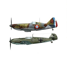 1/72 ドボアチーヌ D.520 & メッサーシュミット Bf109E “バトル オブ フランス”