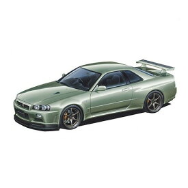 青島文化｜AOSHIMA 1/24 ザ・モデルカー No．134 ニッサン BNR34 スカイラインGT-R V-specII Nur． ’02