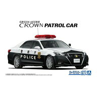 青島文化｜AOSHIMA 1/24 ザ・モデルカー No.110 トヨタ GRS214 クラウン パトロールカー 交通取締用 ’16
