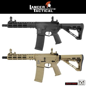 LANCER TACTICAL ZION ARMS �d�q�g���K�[ Nebula ETU���ړd���K��Gen 3 Archon �A���R�� 9 M-LOK M4 �d���K�� BK/TAN�y�����y�z