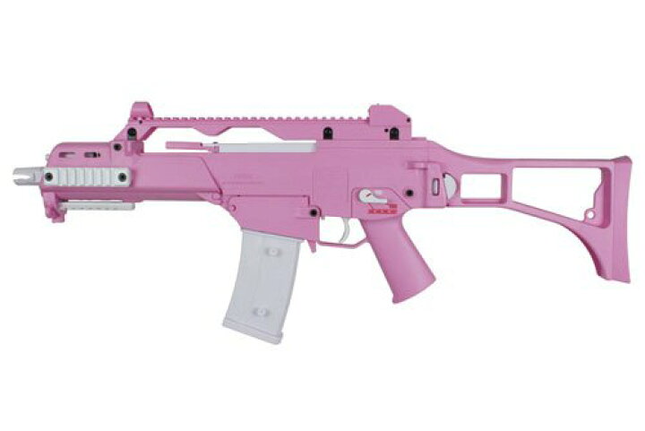 楽天市場】UMAREX・電動ガンフルセット・H&K・G36C Competition ピンク 