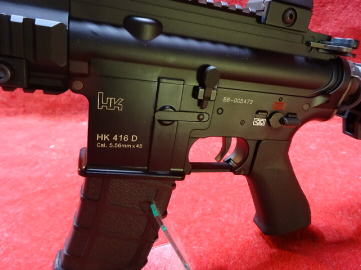 楽天市場】金剛 リコイルハイスピード 電動ガン・HK416D DEVGRU 