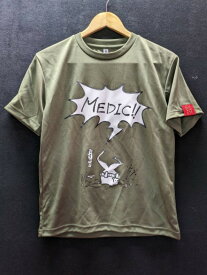 炸裂キウイ 鳥獣戯画 カエル MEDIC Tシャツ【あす楽】