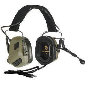 【店内全品3％OFFクーポン】OPSMEN EARMOR M32 PLUS Tactical Headset 無線通信用電子イヤーマフ タクティカル BK/FG【あす楽】