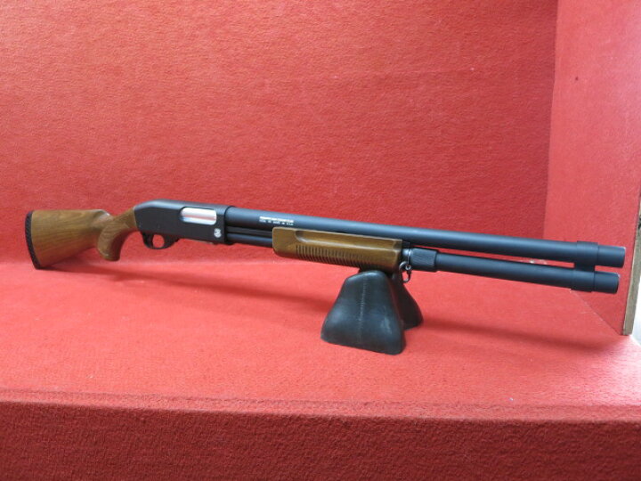 楽天市場】S&T レミントンタイプ M870 ロング リアルウッド エアー 