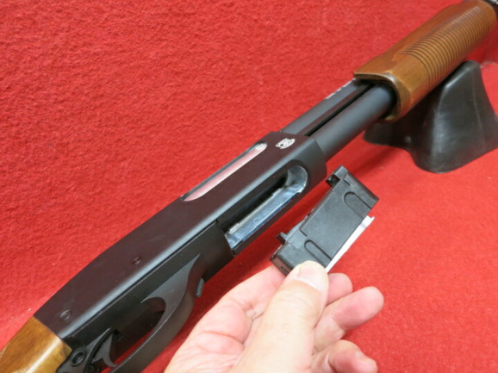 楽天市場】S&T レミントンタイプ M870 ロング リアルウッド エアー 
