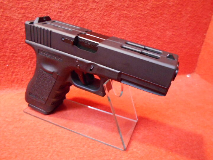 楽天市場】We-Tech ガスブローバック G18C ダブルバレル BK ガスガン 