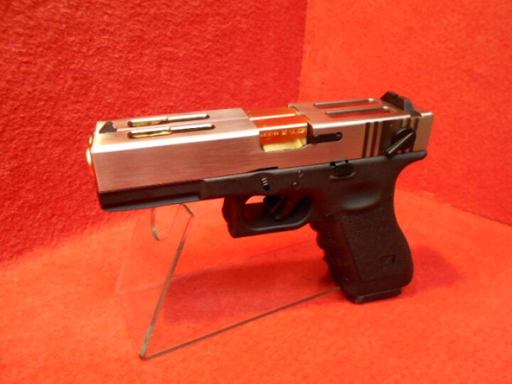 楽天市場】We-Tech ガスブローバック G18C ダブルバレル SV ガスガン 