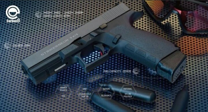 楽天市場】Carbon8 CO2 ガスブローバック STRIKER-9 GEN2マガジン 