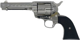 【7/13 10:00〜7/15全品5％クーポン】タナカ PEGASAS2 ガスリボルバー コルトSAA 2nd Gen シビリアン 4-3/4インチ ニッケルフィニッシュ ABS シングルアクションアーミー