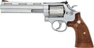 タナカ ガスリボルバー SMOLT Revolver 6inch Stainless Finish Ver.3 Square butt スモルト