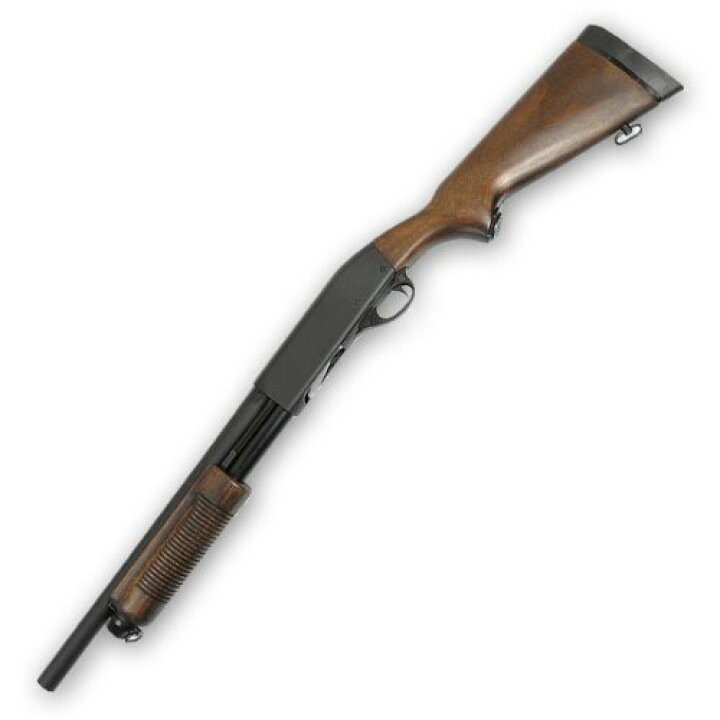 楽天市場】マルゼン ガスショットガンM870 ウッドストックバージョン 
