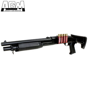 【エントリーで最大ポイント10倍】AGM ベネリ M3 ショート リトラクタブルストック エアコッキングショットガン【あす楽】
