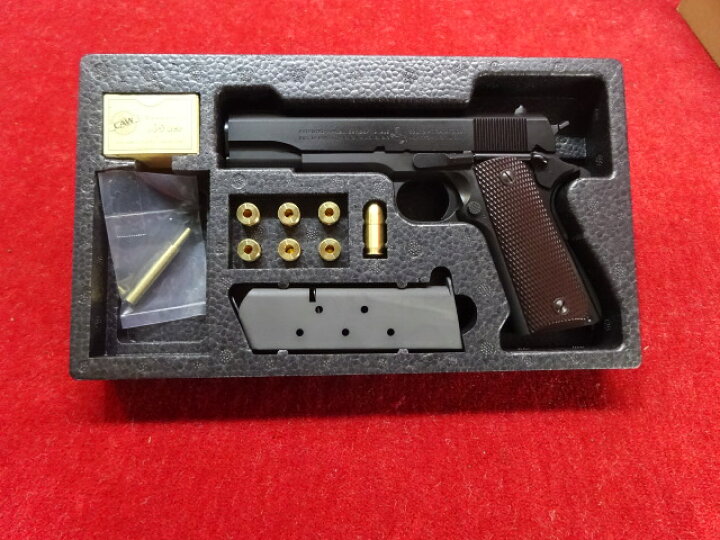 楽天市場】CAWモデルガン・COLT ガバメント M1911A1 ミリタリーモデル 