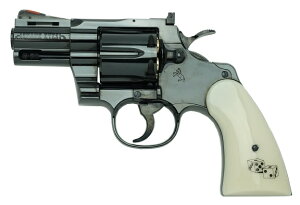 タナカワークス モデルガン コルト パイソン スネーク アイズ 2.5インチ Rモデル スチールフィニッシュ