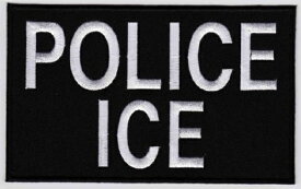 【店内全品5％オフクーポン】ICE POLICE POLICE Panel パッチ イホワイト（719） 【あす楽】