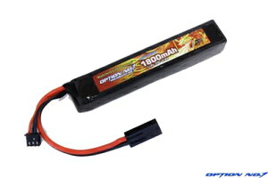 �y4/10(��)5��OFF�N�[�|���zOPTION NO.1�EHIGH POWER Li-Po 7.4V 1800mAh �o�b�t�@�[�`���[�u���[�~�j�X�e�B�b�N�^�C�v �}�b�`�h�^�C�v �y�����y�z