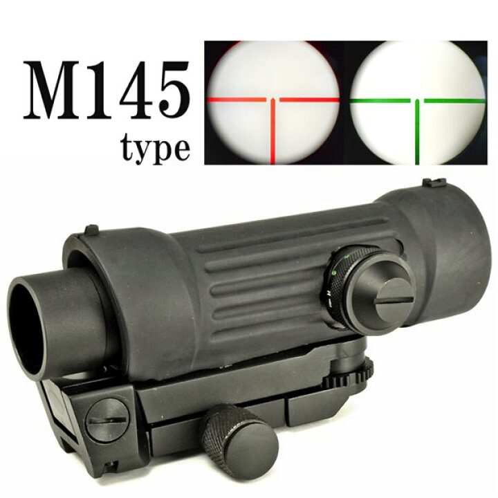 楽天市場】ELCAN・M145 タイプ 4倍イルミネートスコープ（148  