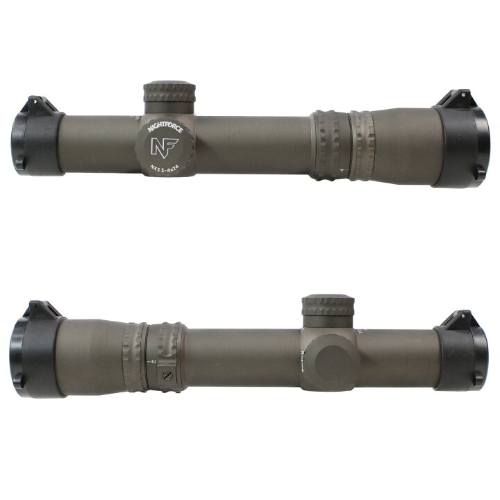 楽天市場】Holy Warrior NightForce NXSタイプ 1-4 x 24 スコープ BK 
