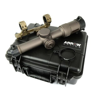 ARROW OPTICS ���C�t���X�R�[�v 1-6x24 RAZOR HD GenII-E �^�C�v GEISSELE �}�E���g�Z�b�g �f�U�[�g�J���[ �n�[�h�P�[�X�t���i370�j�y�����y�z