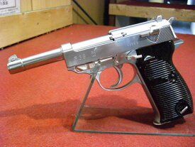 マルゼン ブローバックガスガン ワルサーP38 ac40.s シルバー【あす楽】