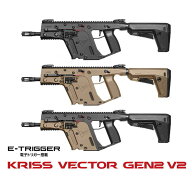 KRYTAC電動ガン本体 KRISS VECTOR クリスベクター GEN2 V2 BK/FDE/2Tone【あす楽】