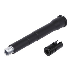 IRON AIRSOFT �A���~CNC AAC .300 BLACKOUT �^�C�v 7.5�C���` �A�E�^�[�o�����Z�b�g �}���C M4 MWS GBB�p �u���b�N IR-1707-E-MWSSET�y�����y�z