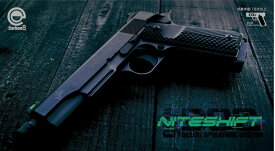 【超ポイントバック祭5％クーポン】Carbon8 CO2 ガスブローバックハンドガン M45DOC NiteShift ナイトシフト