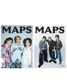 ■2冊セット　MAPS JAPAN 創刊号　MAPS KOREA 2024年5月号　Number_i 　ナンバーアイ