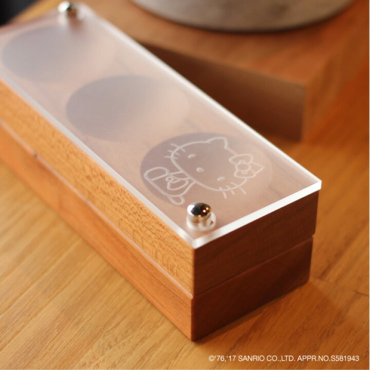 楽天市場】【 Hacoa 公式 】 ジュエリーケース ハローキティ 木製  