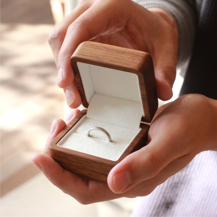 楽天市場】【名入れ・ギフトボックス対応】指輪・プロポーズを引き立てる木製リングケース「Ring Case」婚約指輪 結婚指輪 : 木香屋