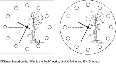 楽天市場 Disney プーさん Wall Clock Disney Characters Pooh ディズニー キャラクターの壁掛け 置き時計 木香屋