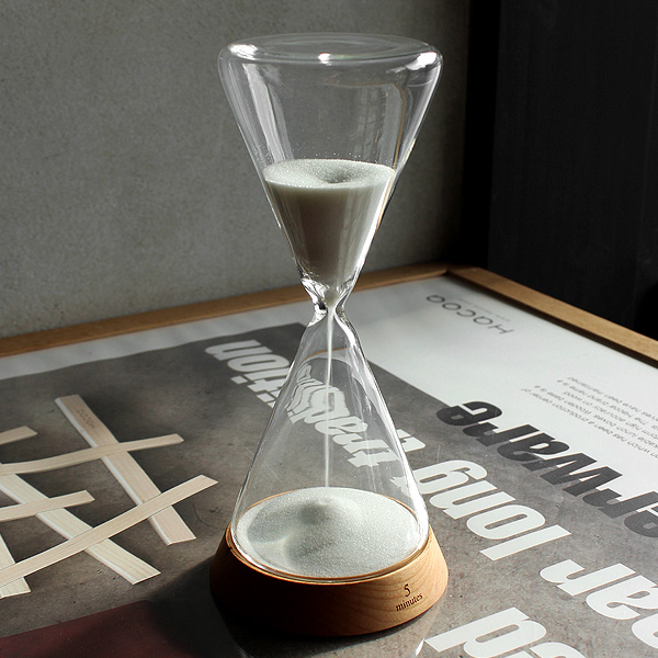 ネット限定5分用「Hacoa Sand Timer 5minutes」5分 砂時計 かわいい おしゃれ シンプル ナチュラル 北欧  木製 ギフト プレゼント 日本製 インテリア : 木香屋