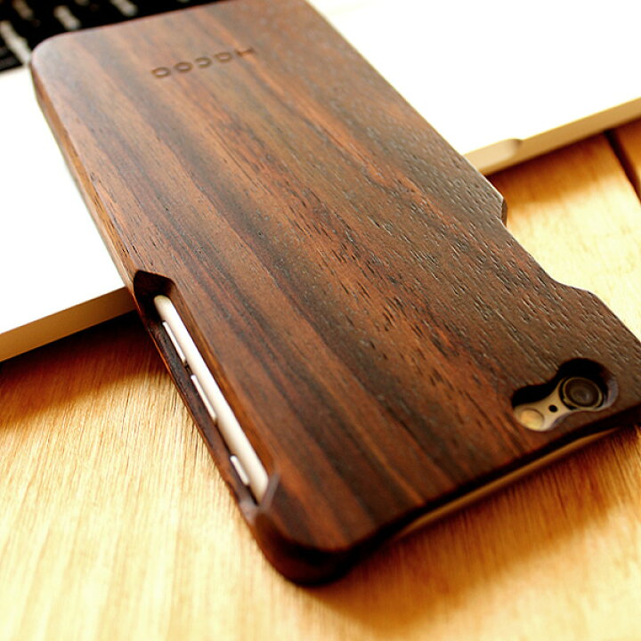 648円 商舗 Apple iPhone 6 6S ケース - 木製 スマホ ウッド カバー 天然木とゴムバンパー アイフォン