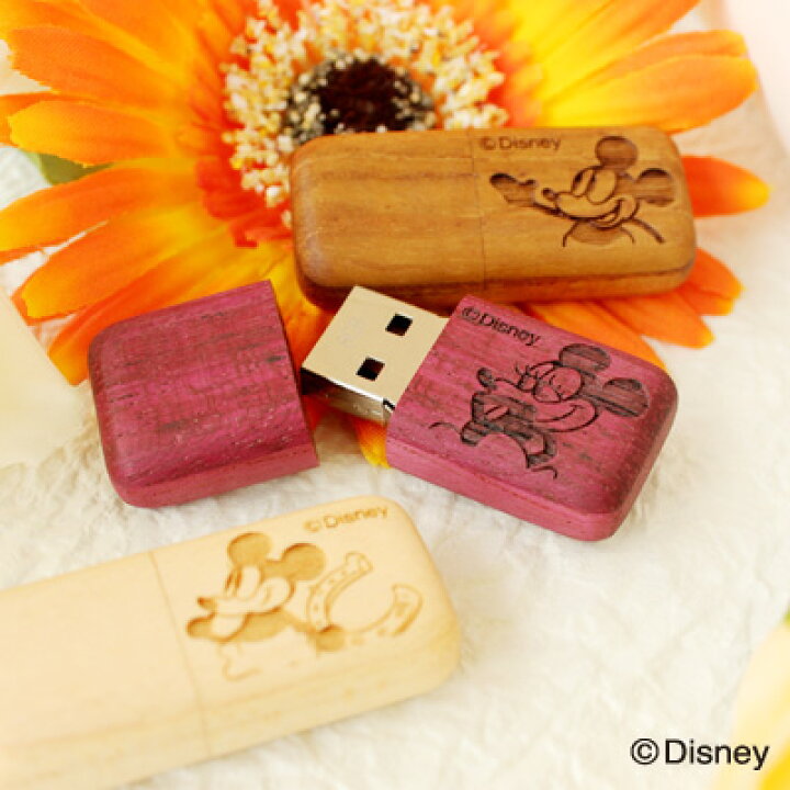 楽天市場 Disney 16gb Tablet Disney Characters ディズニーキャラクターの木製usbメモリ 木香屋