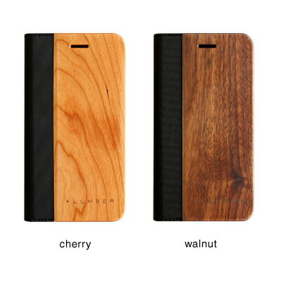 手帳型の木製アイフォンケース、iPhone8専用フリップケース
