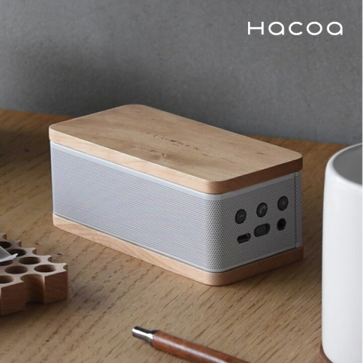 楽天市場】【 Hacoa 公式 】 Bluetooth スピーカー 木製 ギフト 人気 