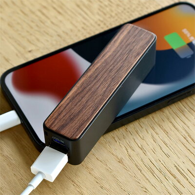 楽天市場 L 2600mah Pse認証 木製モバイルバッテリー パワーバンク Powerbank 2600 木香屋
