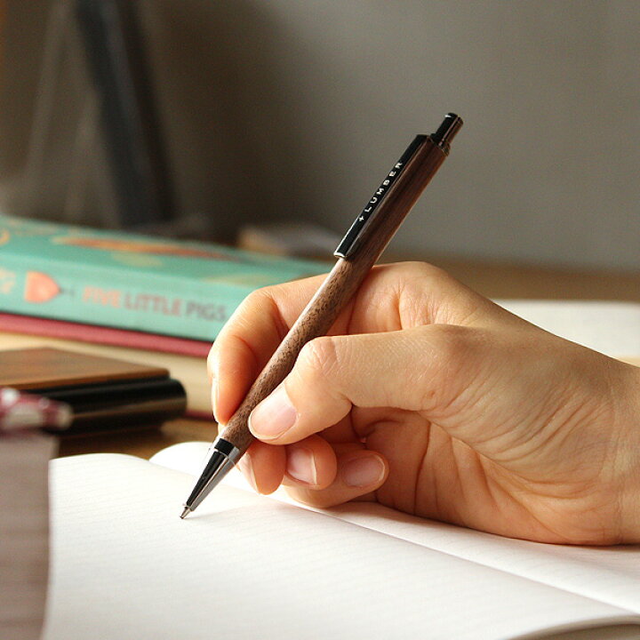 楽天市場 ノック式 Slim Ballpoint Pen Knock 1 0mm 世界に一つだけのノック式木製ボールペン 名入れ ノック式 おしゃれ プレゼント ギフト 木香屋